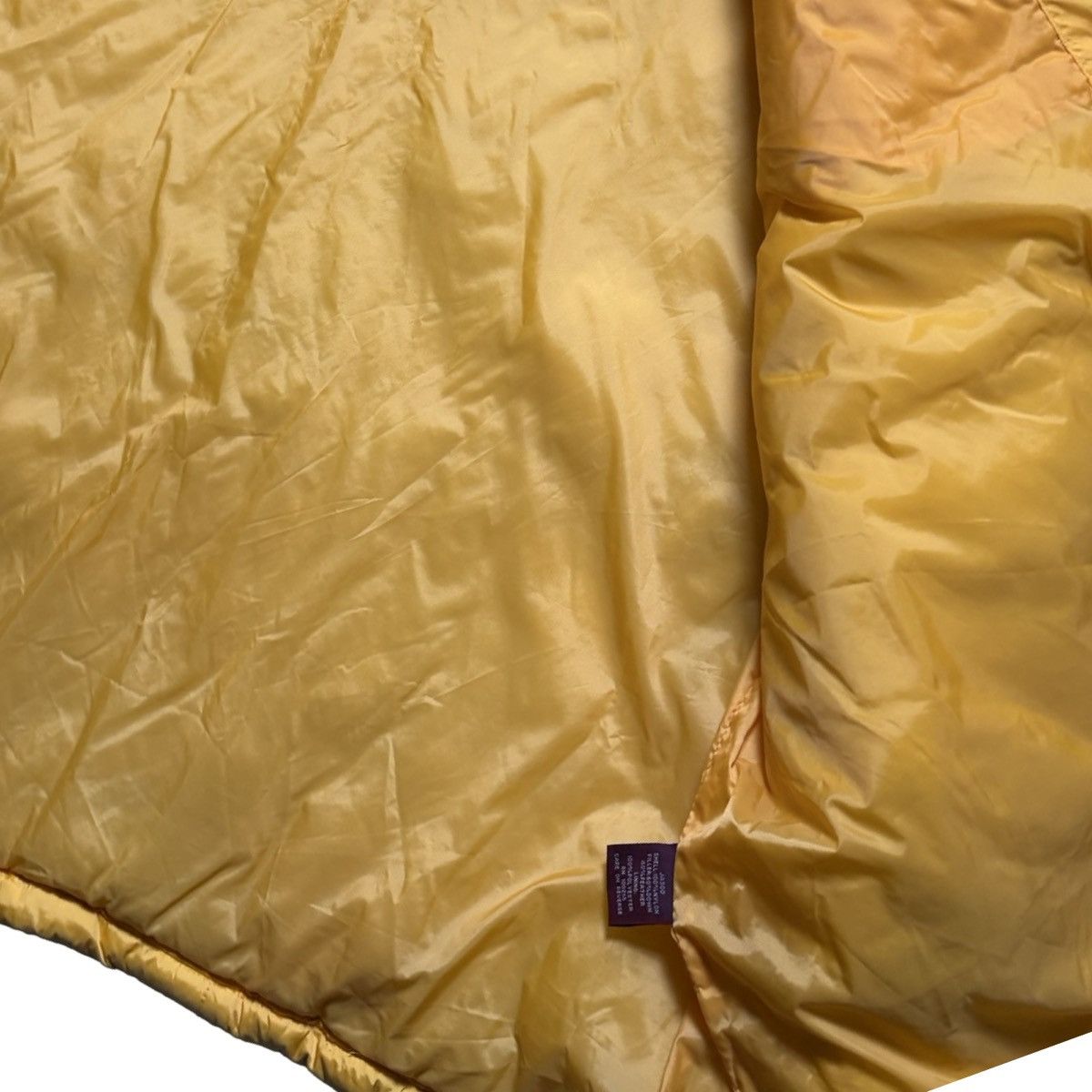 Other Vintage Y2K Yellow Down Puffer Jacket Faux Fur Hood Parka 3X Size US XXL / EU 58 / 5 - 7 Thumbnail
