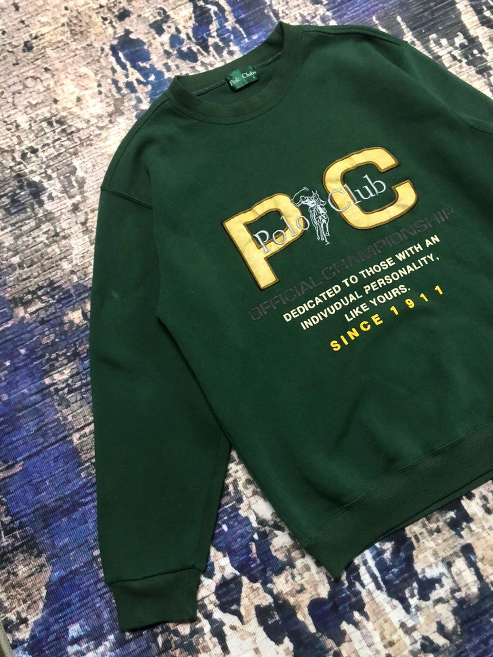 Beverly Hills Polo Club Vintage Official Polo Club Championship Sweatshirt Size US M / EU 48-50 / 2 - 4 Thumbnail