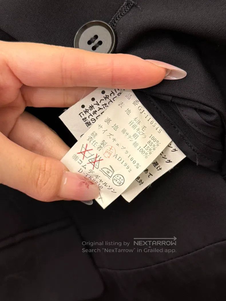 Comme des Garcons Comme Des Garcons Blazer Size S / US 4 / IT 40 - 4 Thumbnail