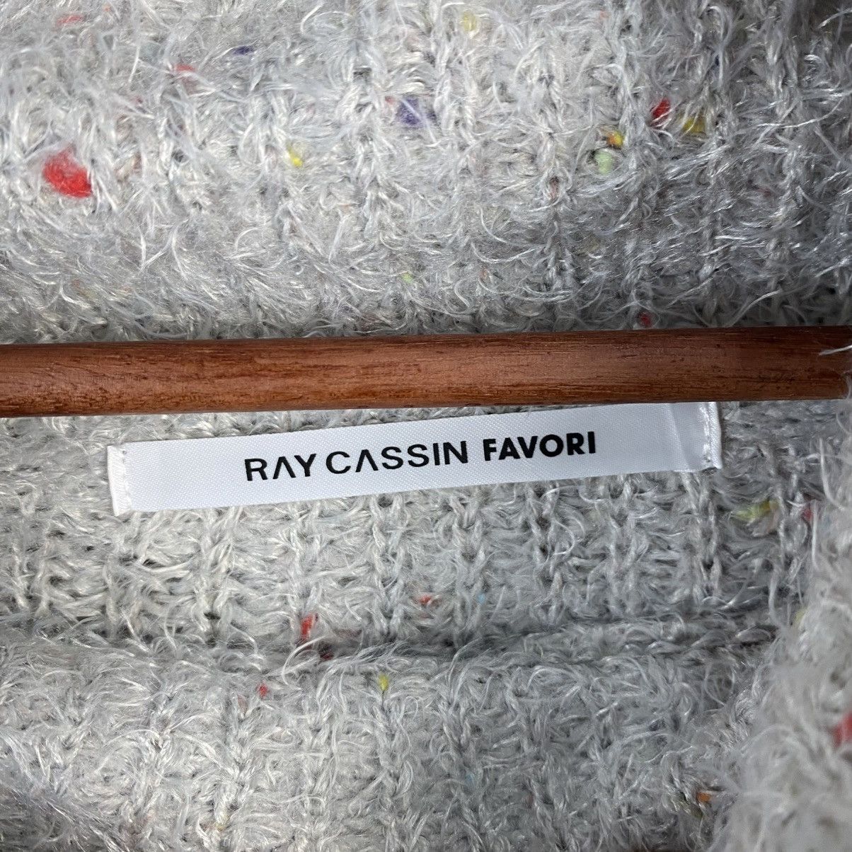 Japanese Brand DL Ray Cassin Favori Gray Knitwear #C1060 Size M / US 6-8 / IT 42-44 - 10 Thumbnail