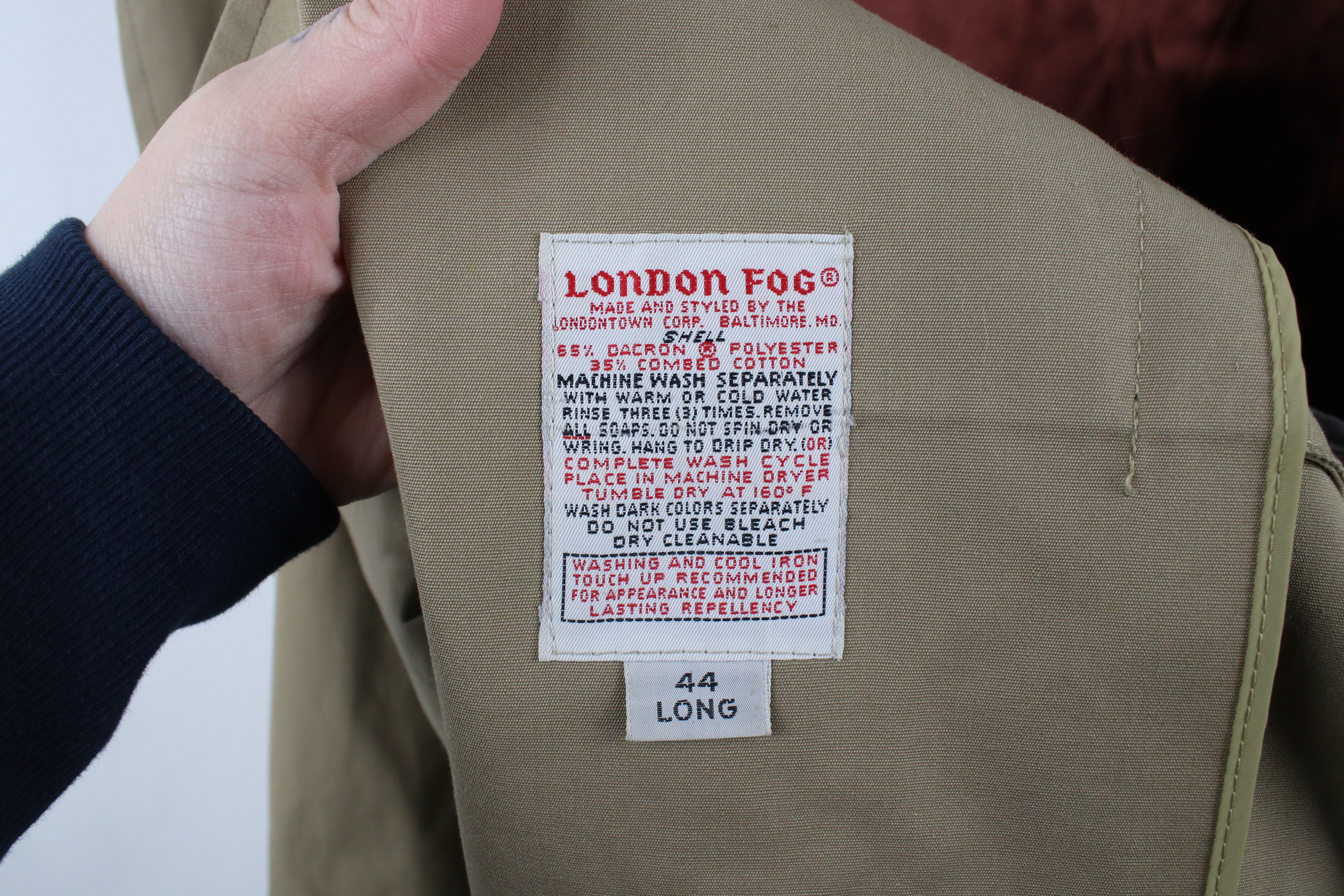 Vintage Vintage 70s Streetwear Belted Trench Coat Rain Jacket USA Size US XXL / EU 58 / 5 - 12 Thumbnail