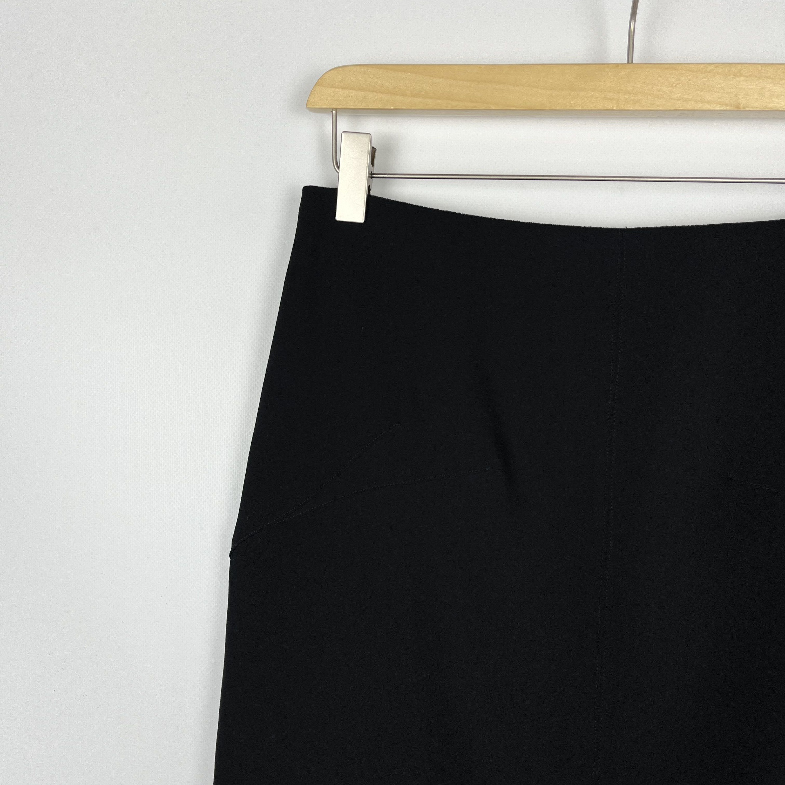 Maison Margiela Maison Margiela Line 1 Avant-Garde Back Zip Black Midi Skirt Size 28" / US 6 / IT 42 - 5 Thumbnail
