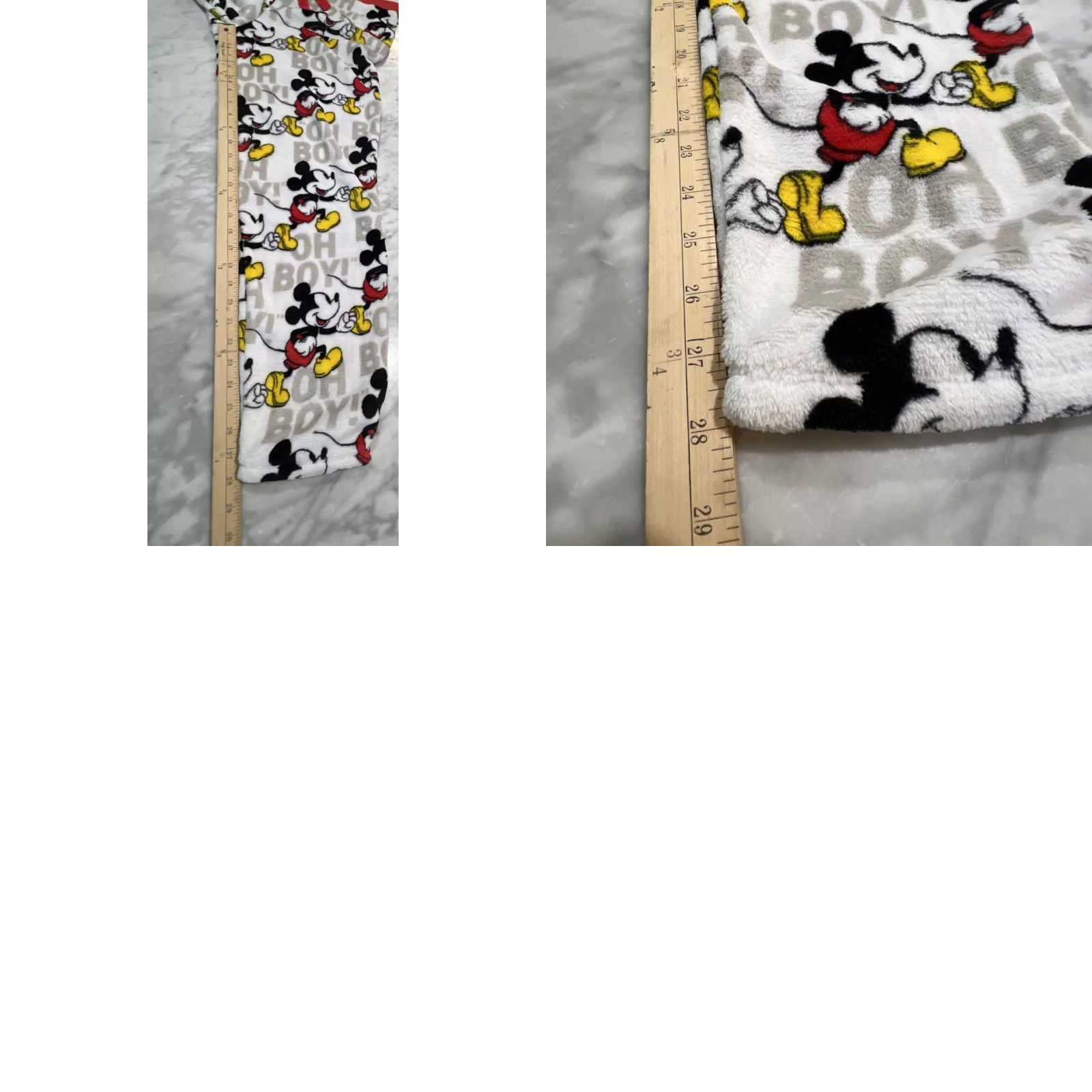 Disney Disney Pants Women’s Large Sleepwear Mickey Mouse Oh Boy Fleece NWT Size 36" / US 14 / IT 50 - 8 Thumbnail