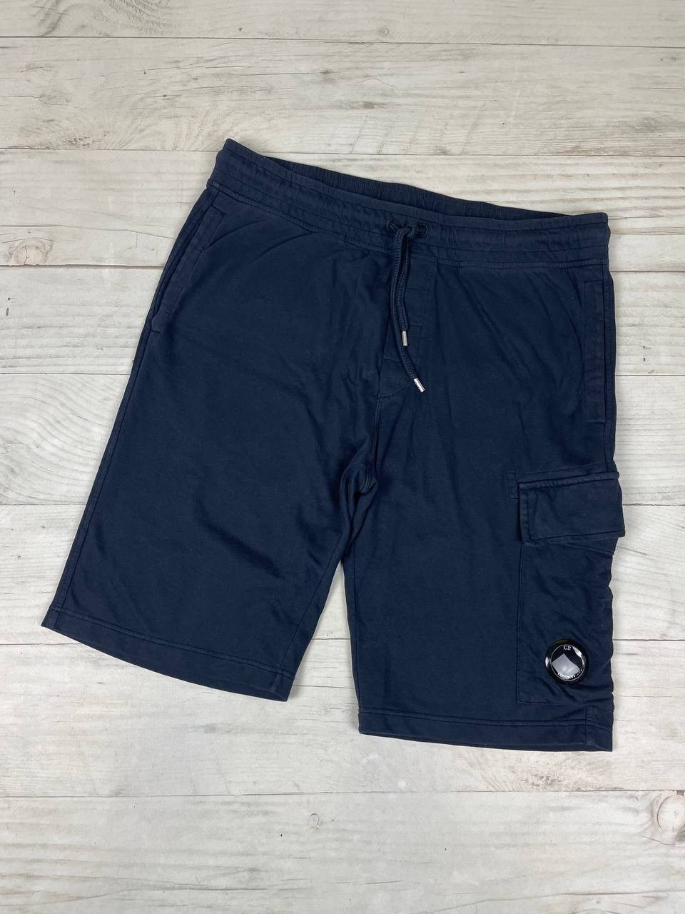 C.P. Company Cp Company Light Fleece Cargo Shorts Size US 34 / EU 50 - 1 Thumbnail