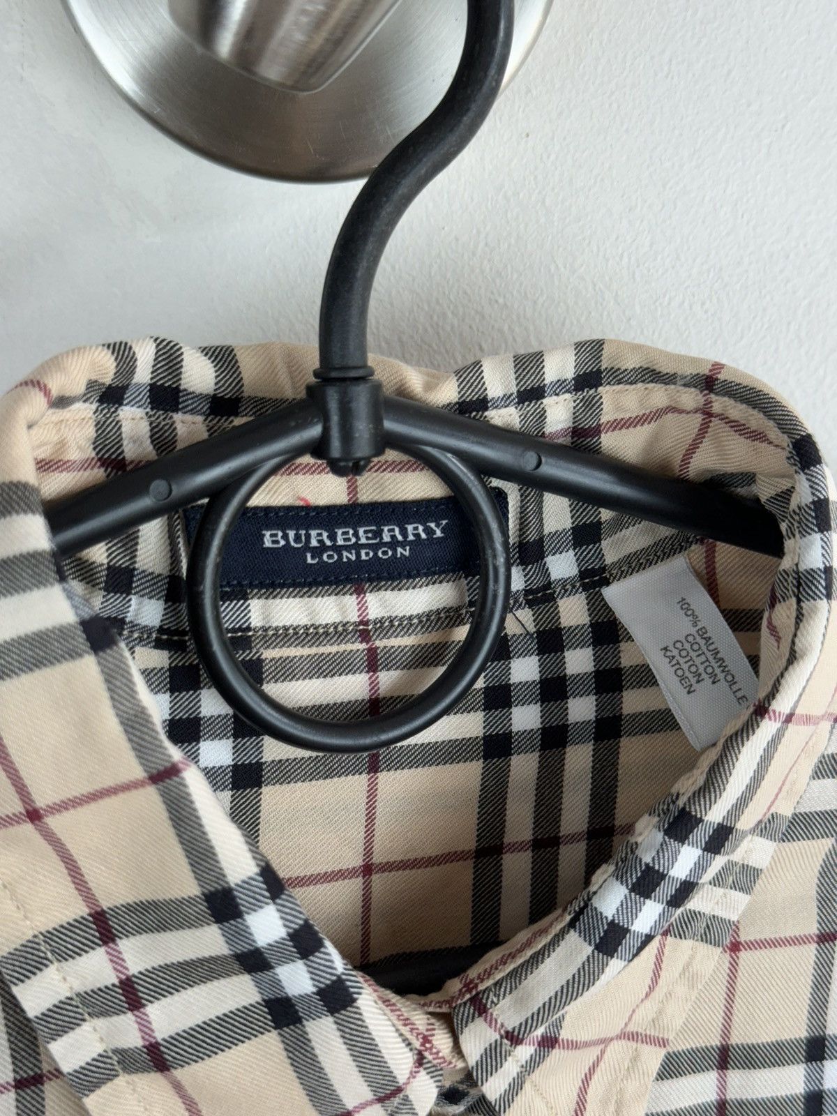 Burberry Classic shirt Burberry Nova Check original luxury item Size US M / EU 48-50 / 2 - 2 Thumbnail