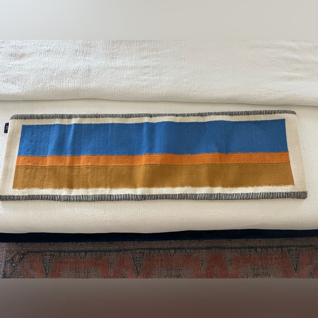 Rock Revival NWT Revival. RAYA 4’ Lumbar Pillow - Blue Orange Size ONE SIZE - 2 Thumbnail