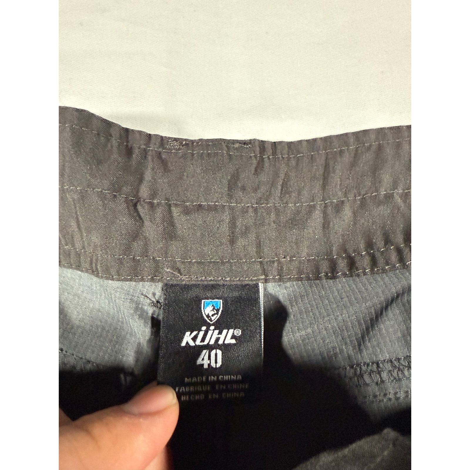 Kuhl KÜHL Men’s Shorts Size 40 Gray Outdoor Hiking Performance Size US 40 / EU 56 - 3 Thumbnail