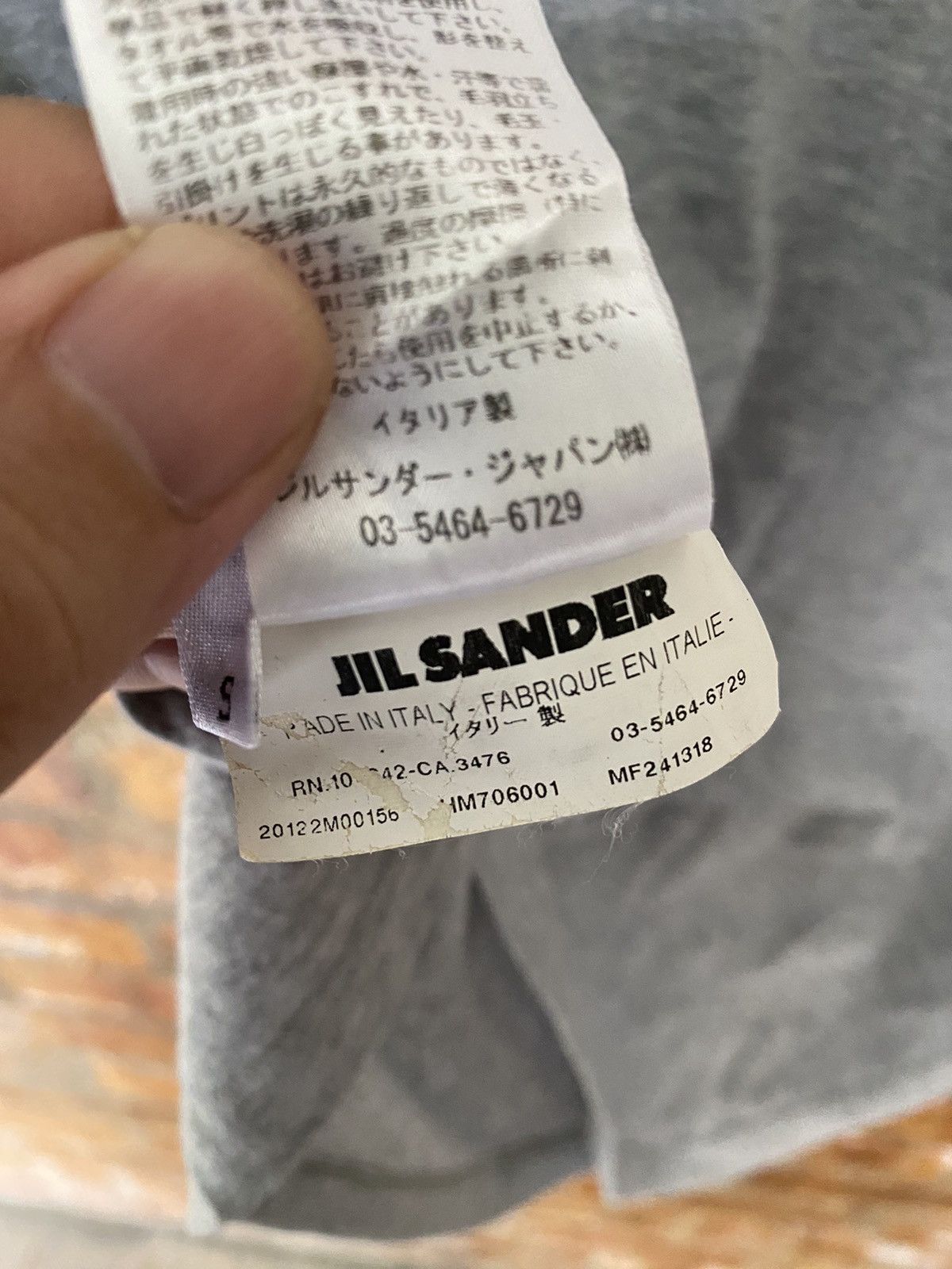 Jil Sander AW12 Jil Sander by Raf Simons whale tee Size US M / EU 48-50 / 2 - 10 Thumbnail