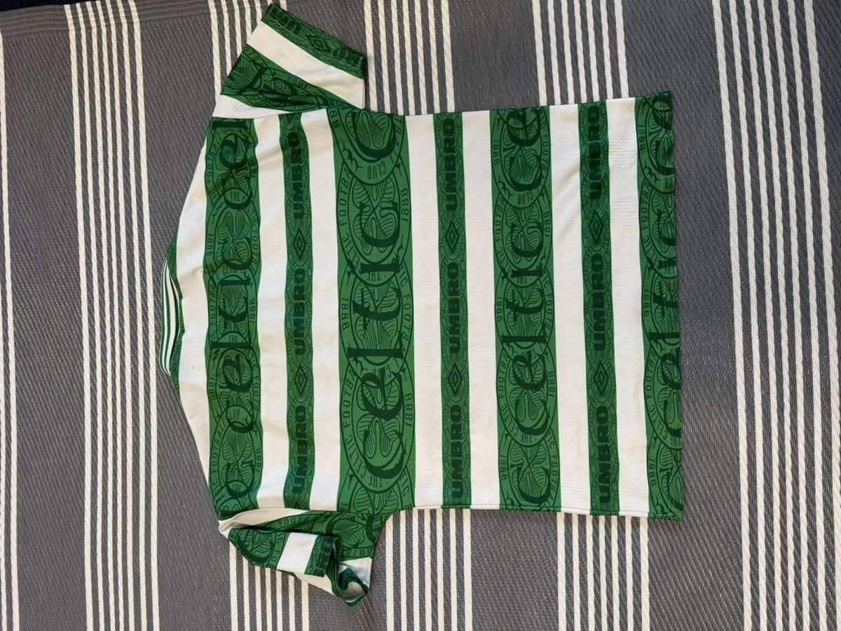 Umbro Vintage Celtic Scottish 1995/1997 Home FOOTBALL SHIRT SOCCER Size US XL / EU 56 / 4 - 7 Thumbnail