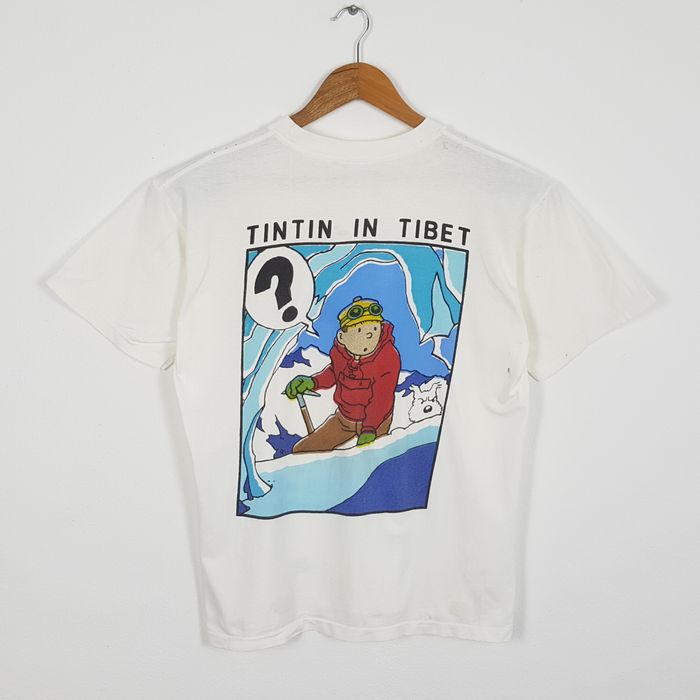 Vintage Vintage THE ADVENTURES OF TINTIN American Cartoon T-Shirts ...