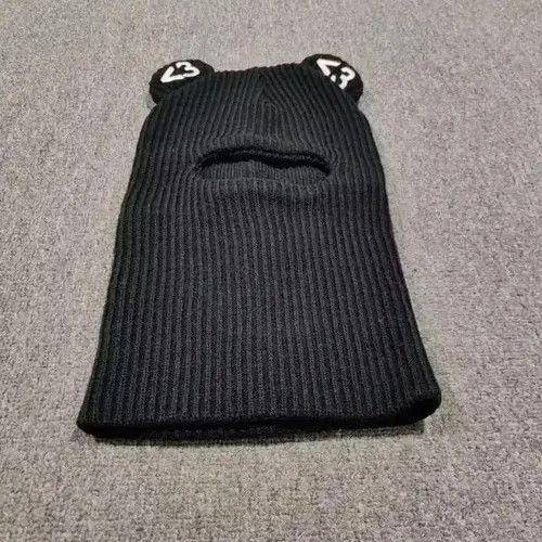 Other Bear Ears Balaclava Ski Mask Black Size ONE SIZE - 3 Thumbnail