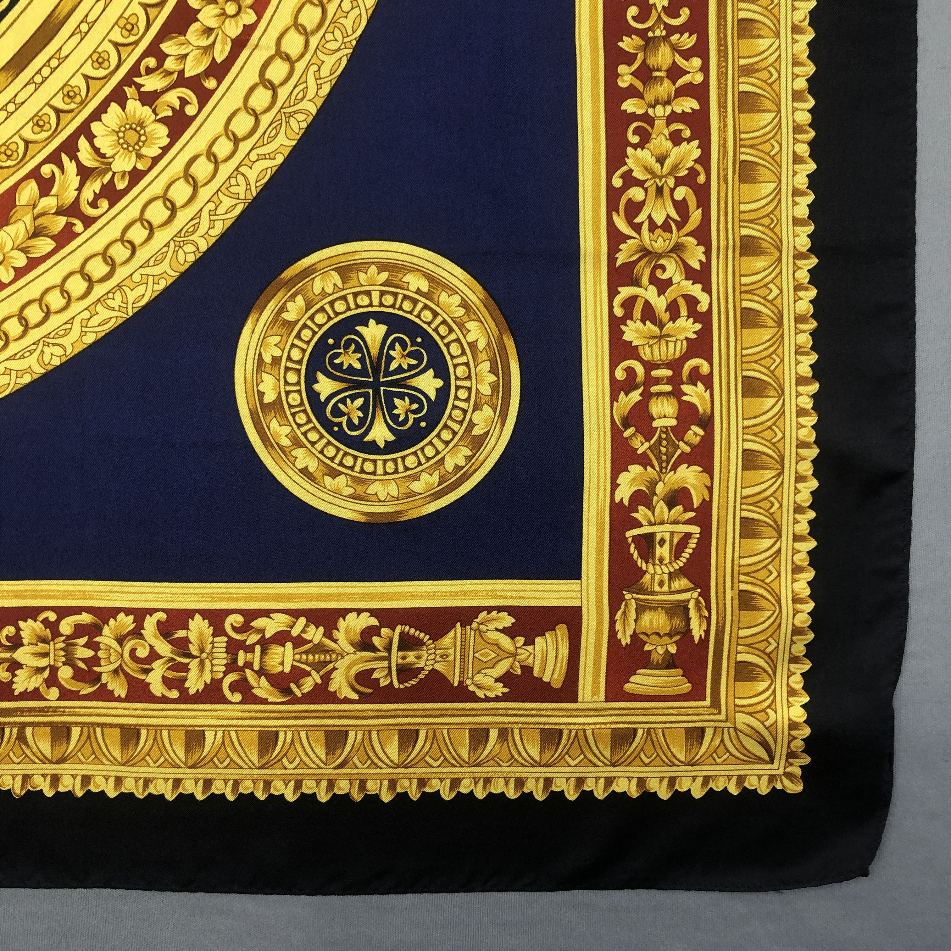 Japanese Brand Vintage Marcogalo SILK Scarf Twill Stole Wraps Scarves Size ONE SIZE - 4 Thumbnail
