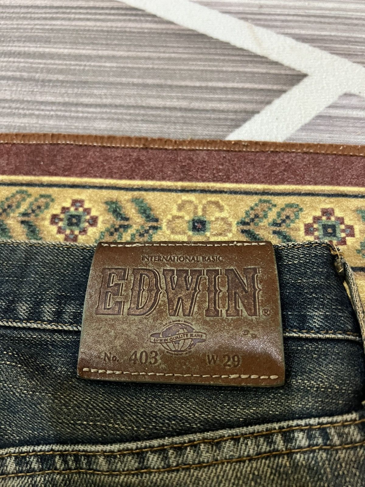 Edwin Vintage Edwin Distressed Jean Size US 28 / EU 44 - 24 Thumbnail