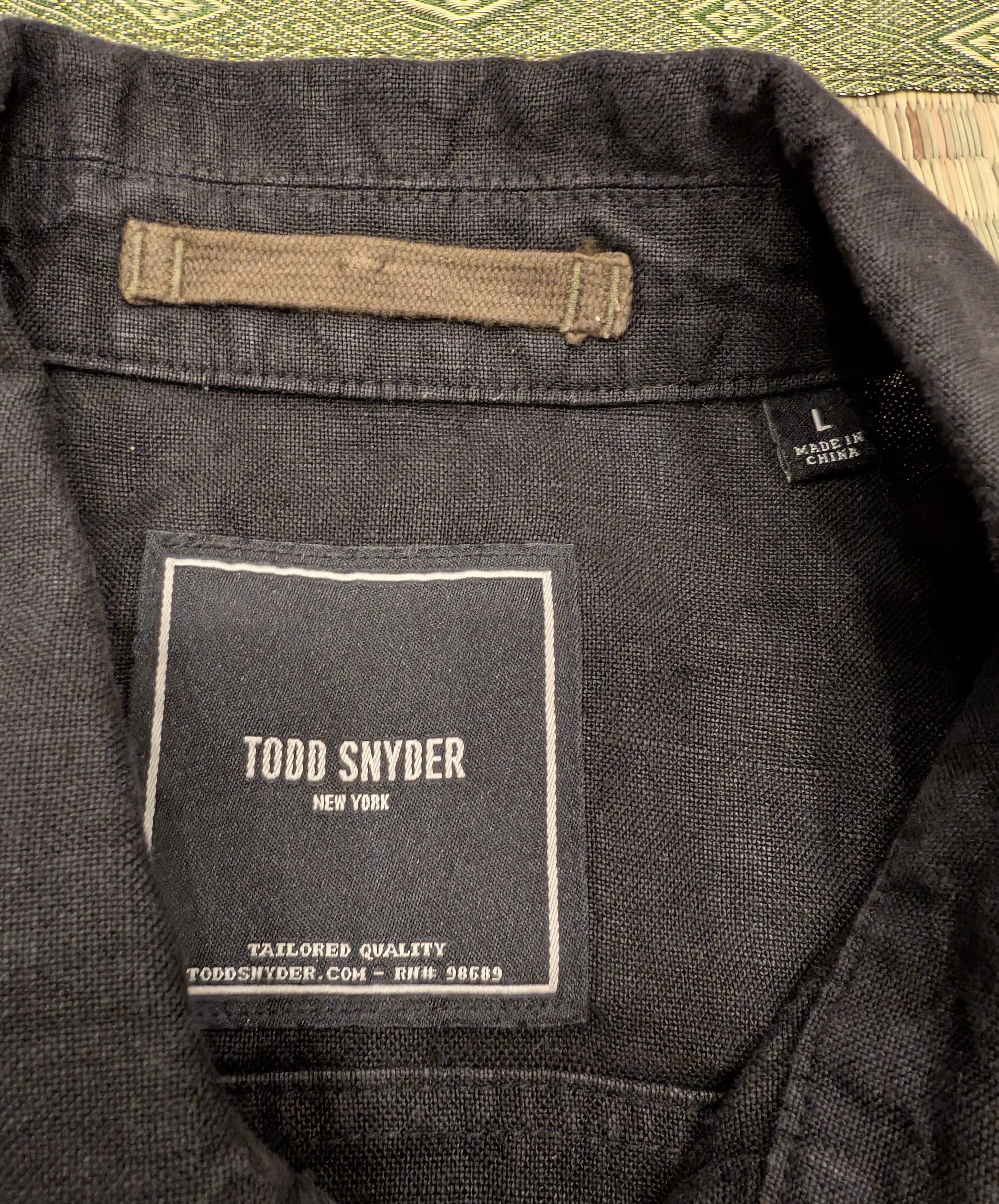 Todd Snyder Todd Snyder 100% Linen Overshirt Size US L / EU 52-54 / 3 - 3 Thumbnail