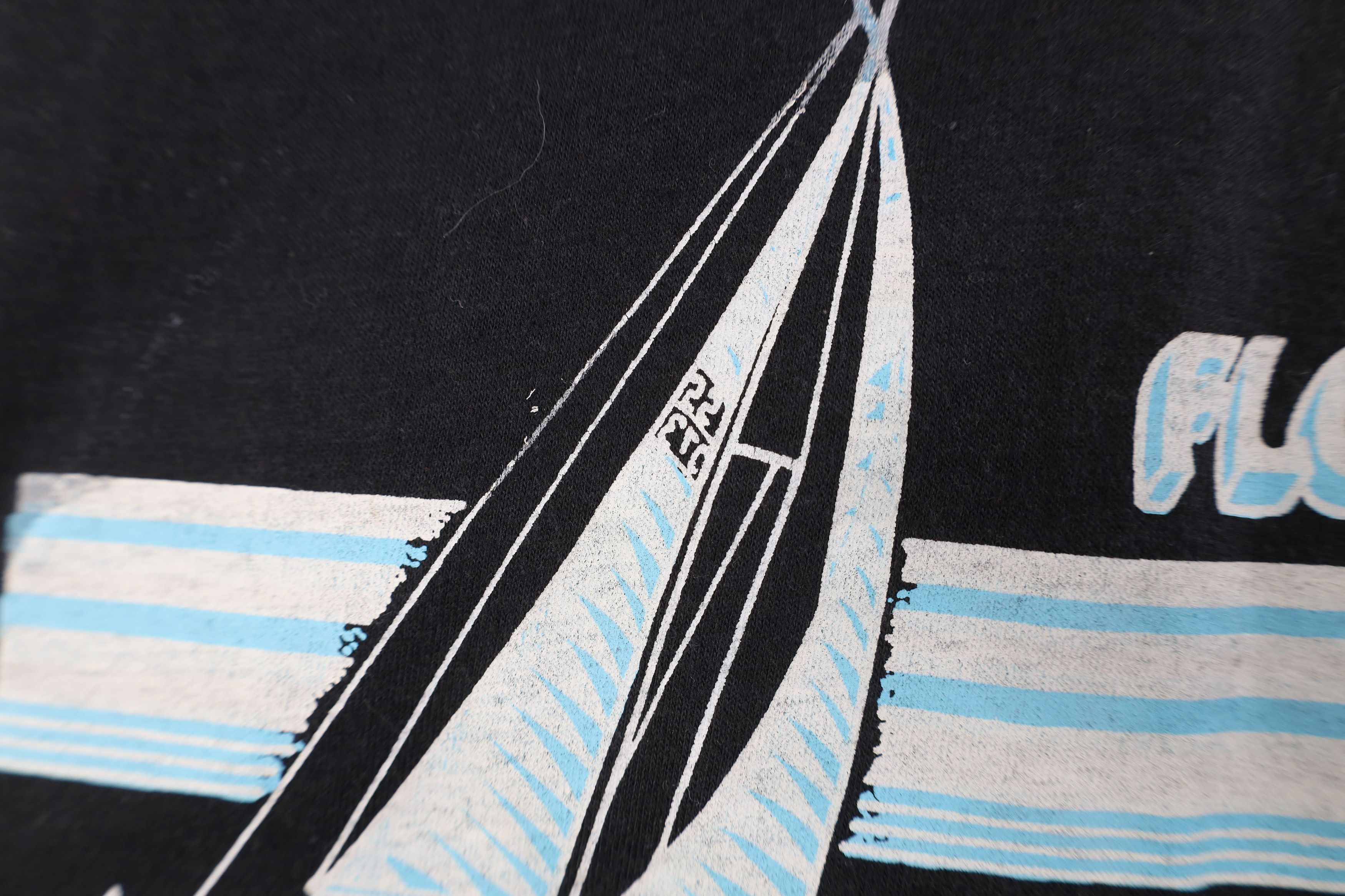Vintage Vintage 70s 80s Streetwear Sailing Sleeveless T-Shirt USA Size M / US 6-8 / IT 42-44 - 8 Thumbnail