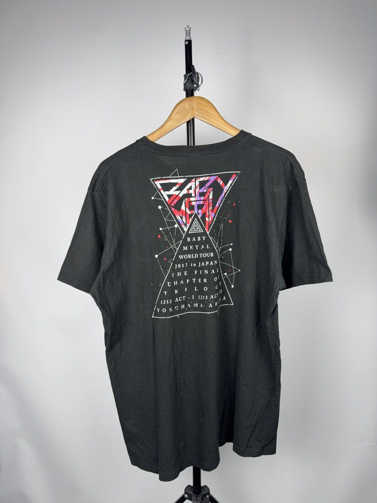 Band Tees Babymetal World Tour 2015 Japan Yokohama T Shirt Size US XL / EU 56 / 4 - 11 Thumbnail