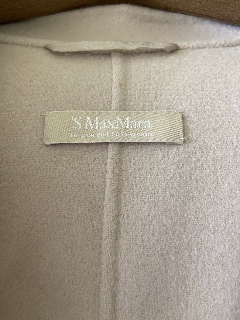 Max Mara Max Mara Wool coat White coat Size M / US 6-8 / IT 42-44 - 3 Thumbnail