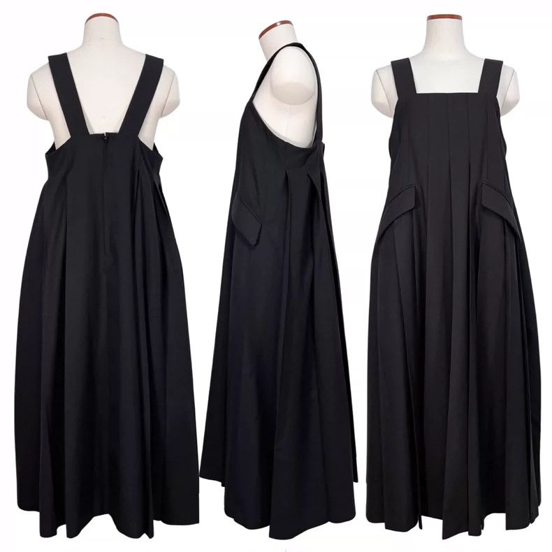 Comme des Garcons Comme Des Garcons Pleated wool suspender dress Size S / US 4 / IT 40 - 3 Thumbnail