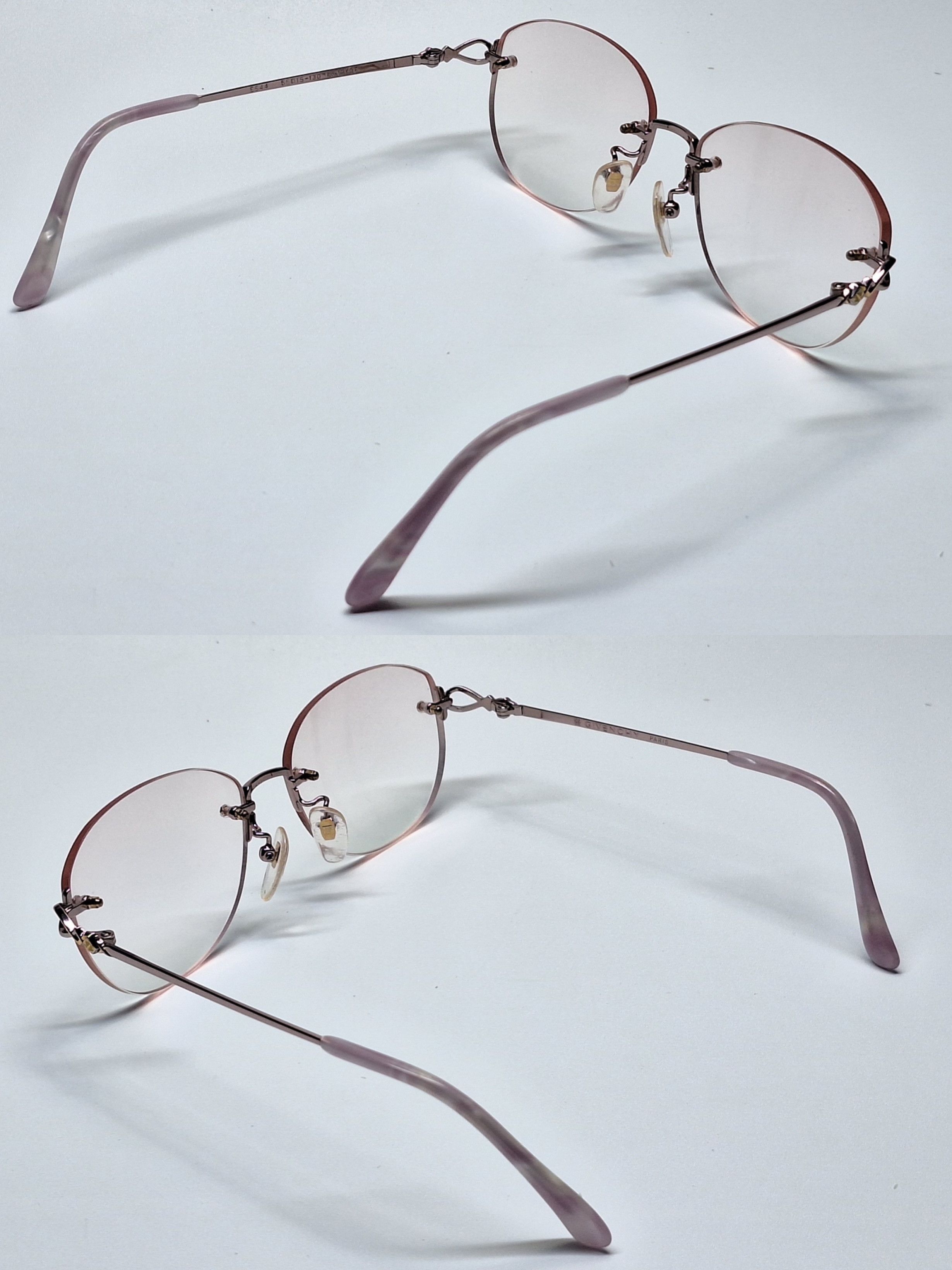 Givenchy GIVENCHY PARIS E544 12KGF Gold Filled Rimless Eyeglasses Size ONE SIZE - 8 Thumbnail