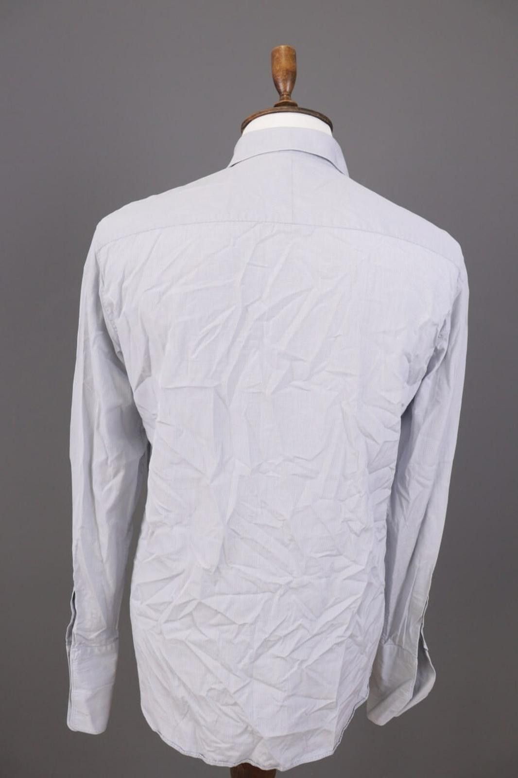 Gieves & Hawkes Gieves & Hawkes Gray Button Down Dress Shirt Size 41 / 16 Size US M / EU 48-50 / 2 - 6 Thumbnail