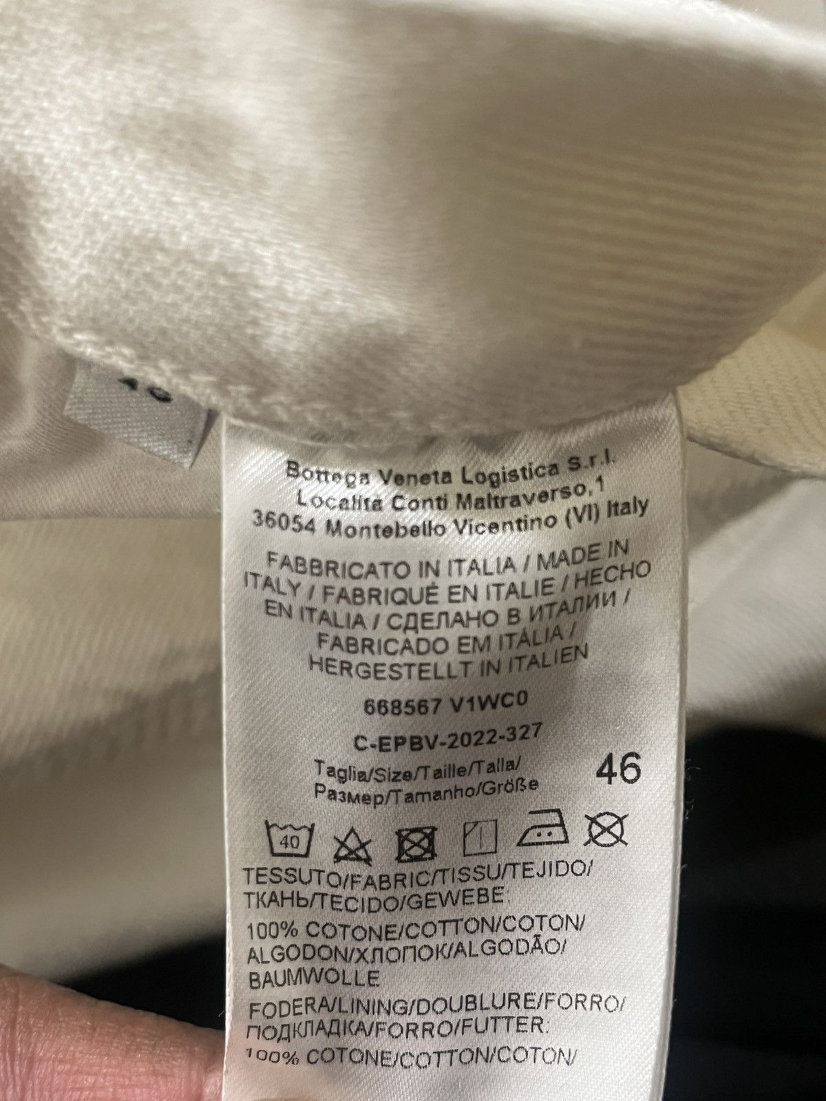 Bottega Veneta Bottega Veneta White Jean Sz 46 Size US 30 / EU 46 - 12 Thumbnail