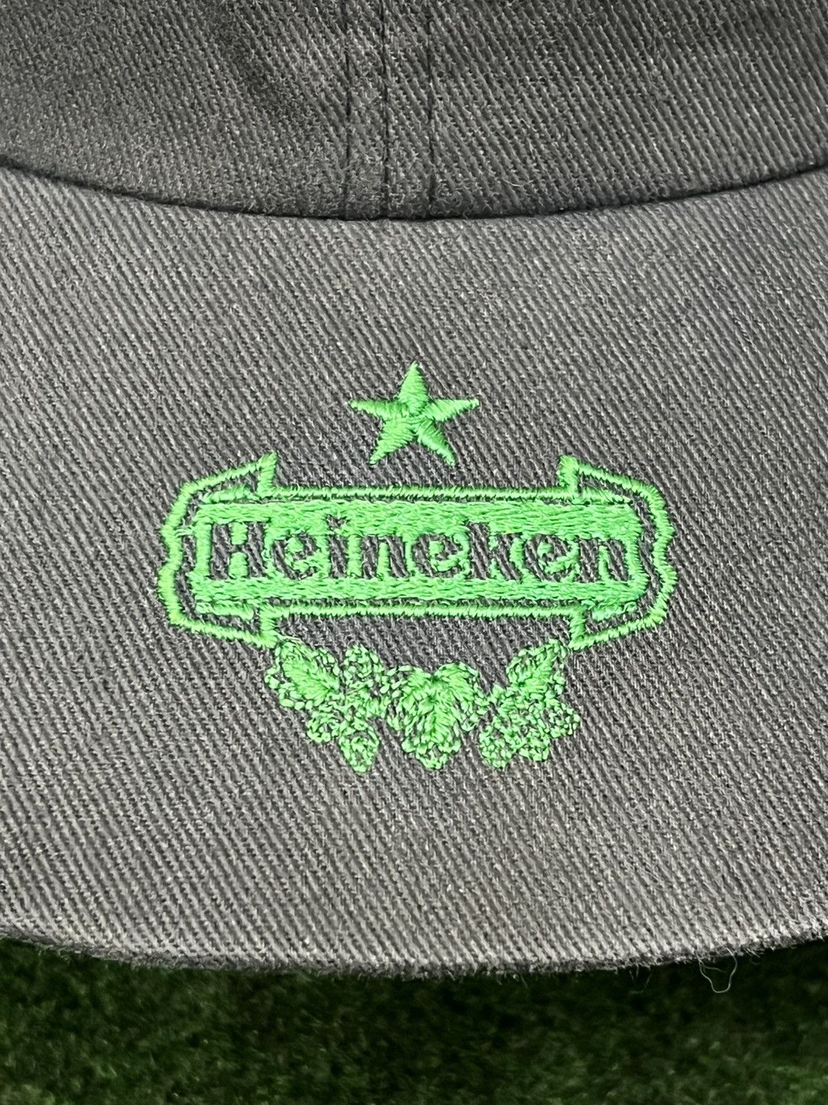 Heineken × Vintage Vintage Heineken Embroidered Bill Snapback Hat Size ONE SIZE - 2 Thumbnail