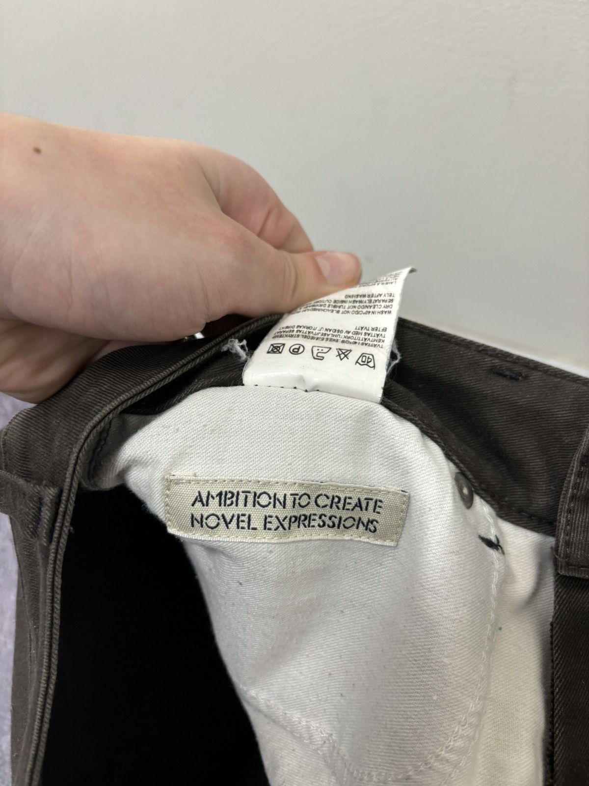Acne Studios Acne Studios Hex Brown Ups Brown Slim Straight Denim Jeans Size 30" / US 8 / IT 44 - 11 Thumbnail