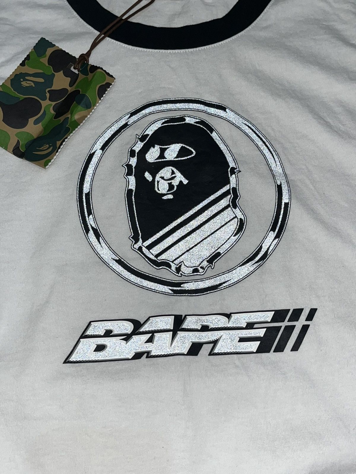 Bape BAPE White Reflective Graphic Tank Top Size US L / EU 52-54 / 3 - 5 Thumbnail