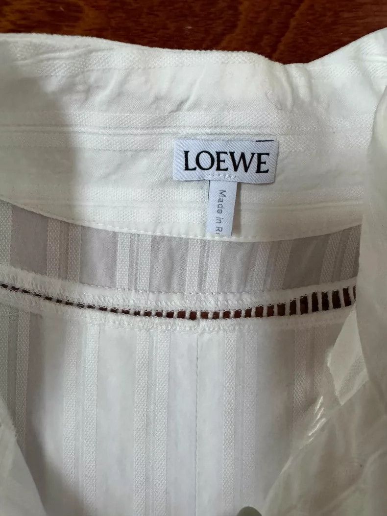 Loewe Loewe Princess Sleeve Hollow-Out Blouse Size XS / US 0-2 / IT 36-38 - 3 Thumbnail