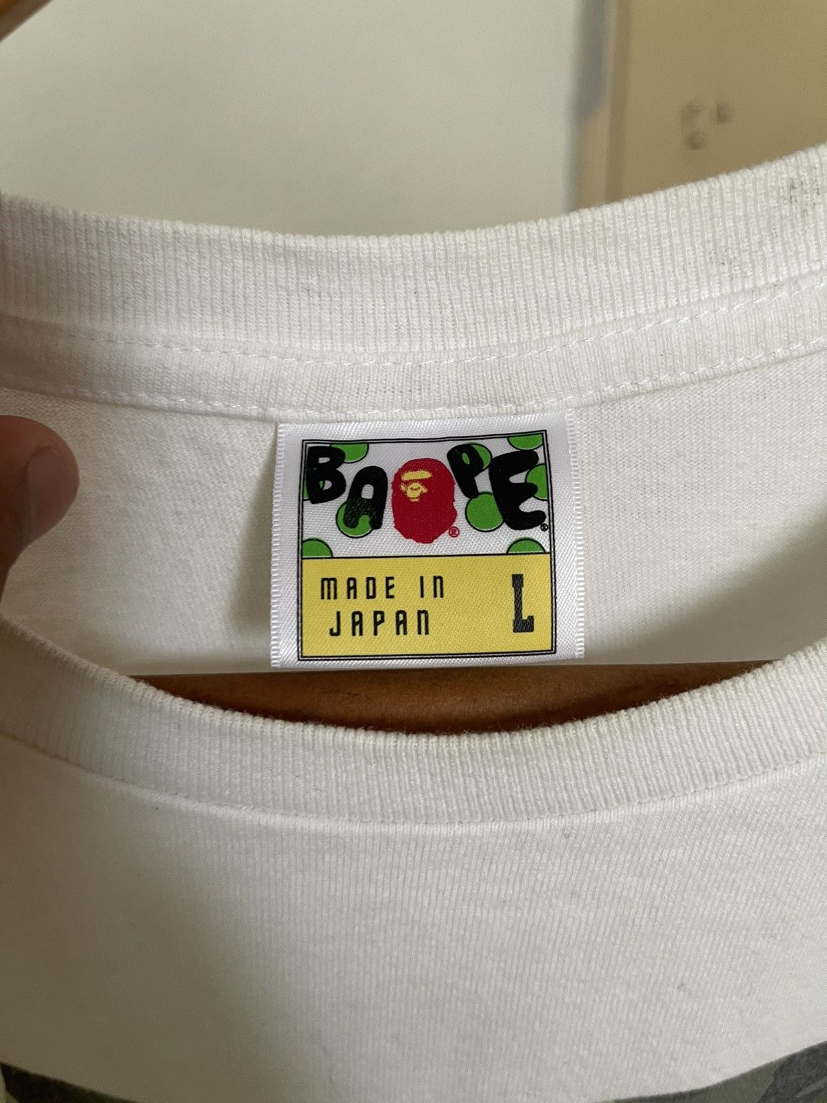 Bape Nowhere 19th Anniversary Tee Size US L / EU 52-54 / 3 - 5 Thumbnail