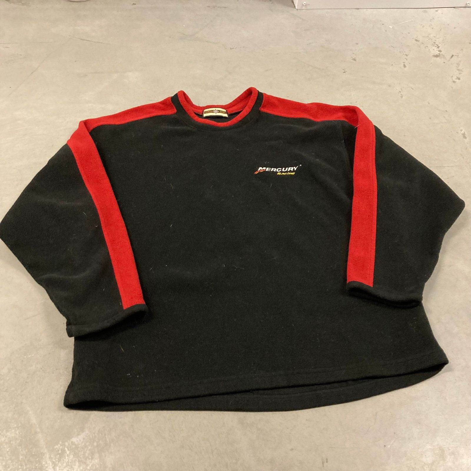 Vintage Y2K striped mercury racing T-Shirt Size US L / EU 52-54 / 3 - 1 Thumbnail