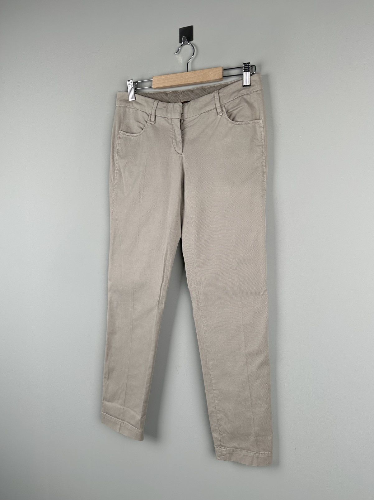Brunello Cucinelli Brunello Cucinelli Chino Pants Womens Size 27" / US 4 / IT 40 - 3 Thumbnail