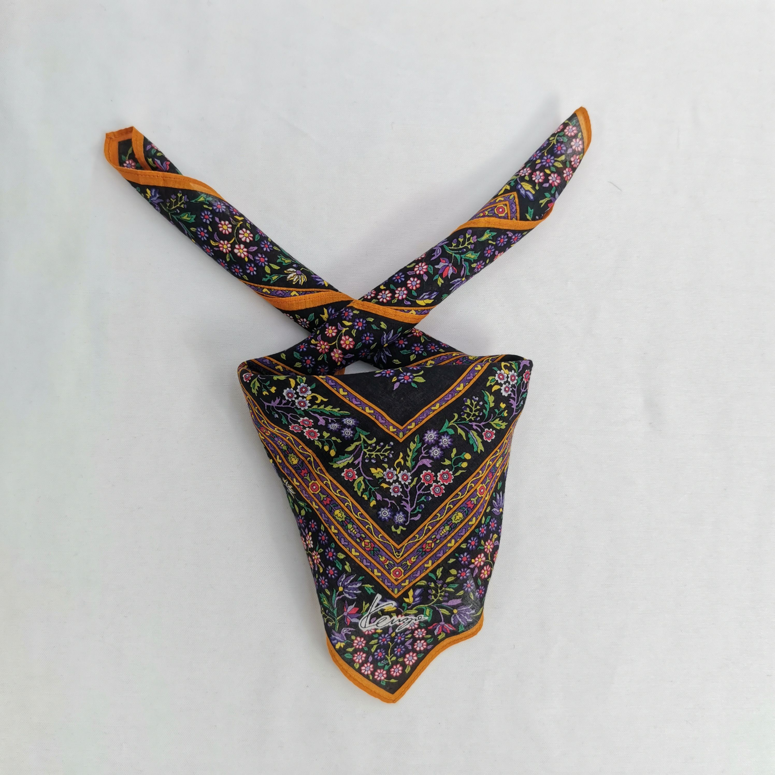 Kenzo Vintage Kenzo Handkerchief Neckerchief Bandana Size ONE SIZE - 1 Thumbnail