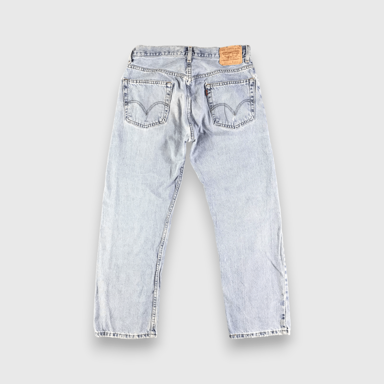 Levi's Vintage Blue Wash Levis 505 Jeans-J3158 Size US 32 / EU 48 - 2 Thumbnail