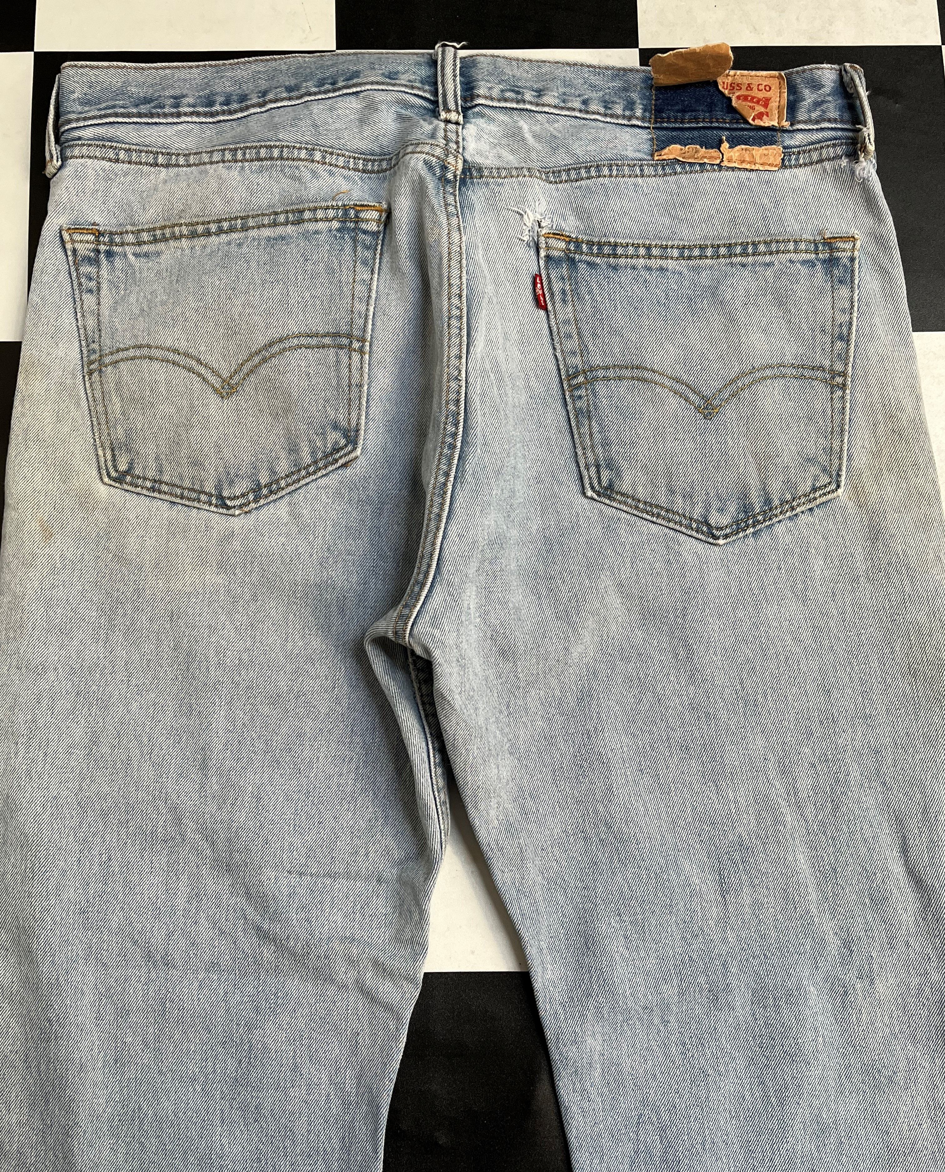 Levi's × Vintage Vintage Levis 505 Relaxed Fit Jean L271 Size US 36 / EU 52 - 6 Thumbnail