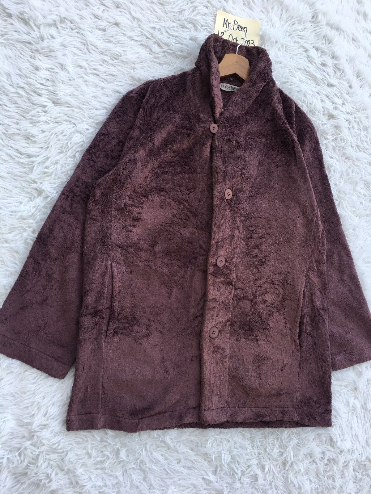 Yohji Yamamoto Rare Vintage Y’s For Living Yohji Yamamoto Fleece Jacket Size US L / EU 52-54 / 3 - 3 Thumbnail