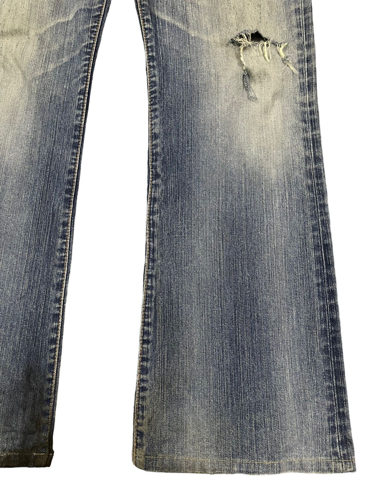 Edwin Vintage Edwin Bush Pant Style Distressed Baggy Jeans Size US 33 - 6 Thumbnail