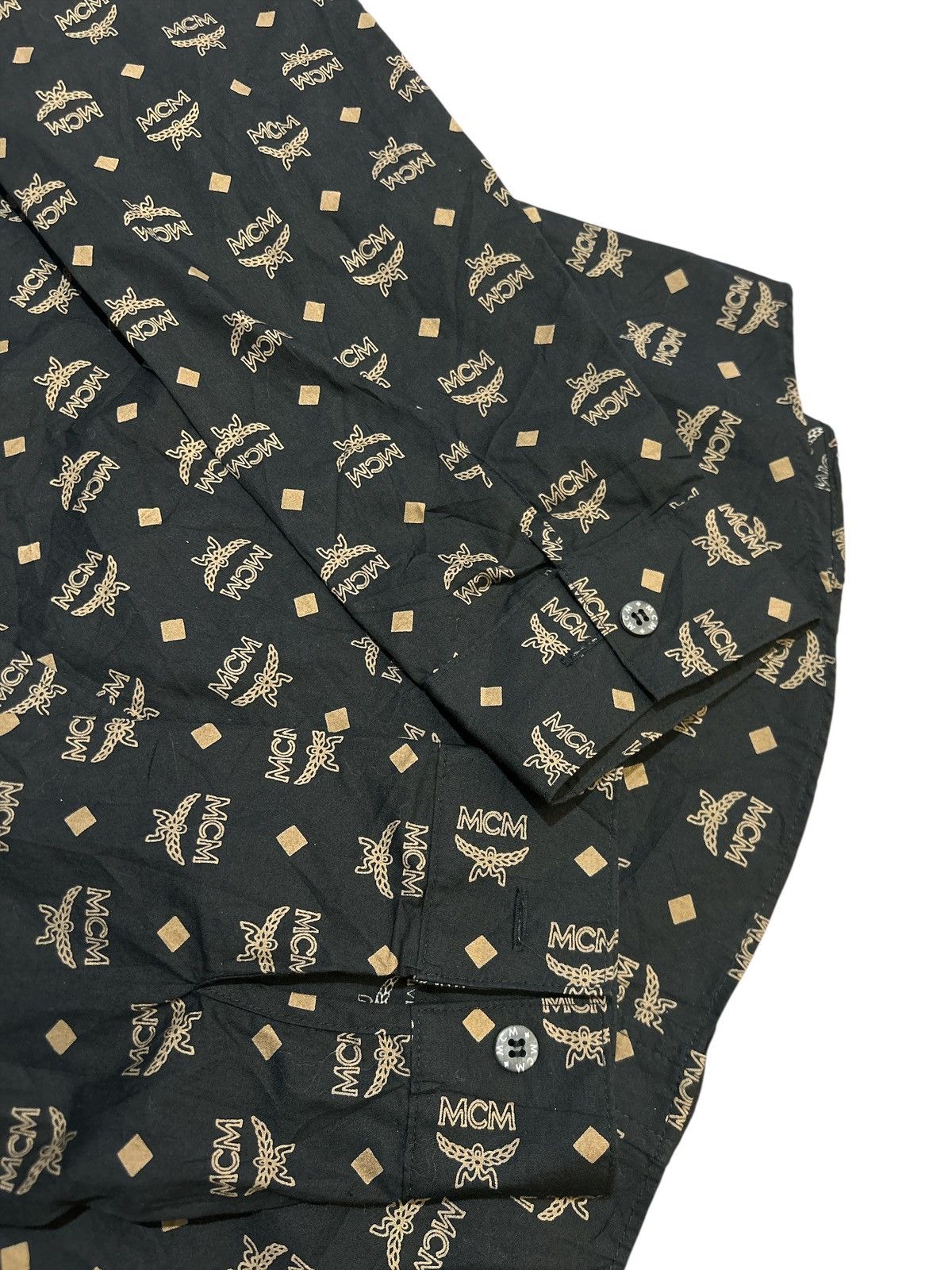 MCM Vintage MCM Monogram Shirt Size S / US 4 / IT 40 - 3 Thumbnail