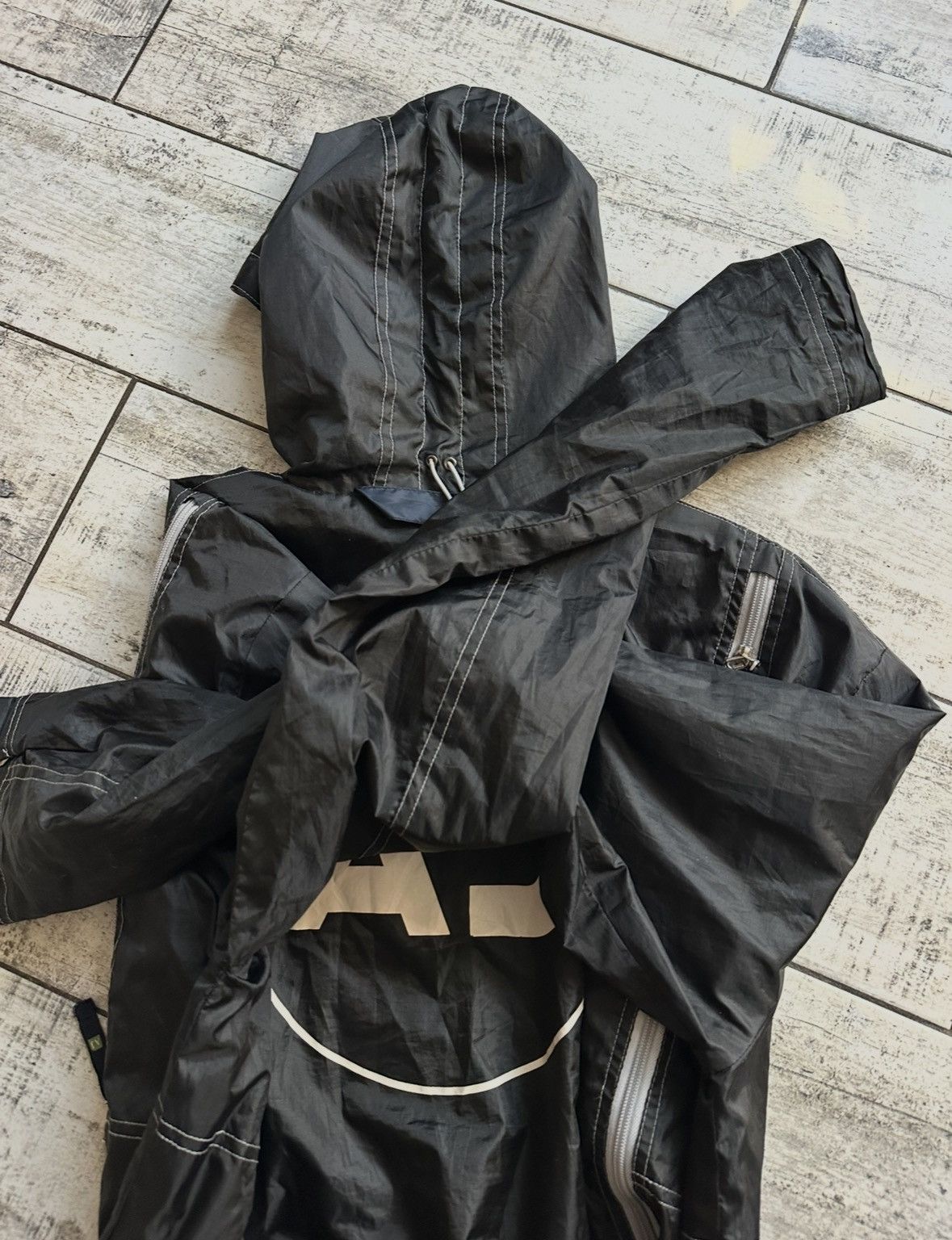 Armani vintage Armani Jeans y2k ventilated technical jacket 00s Size US L / EU 52-54 / 3 - 4 Thumbnail