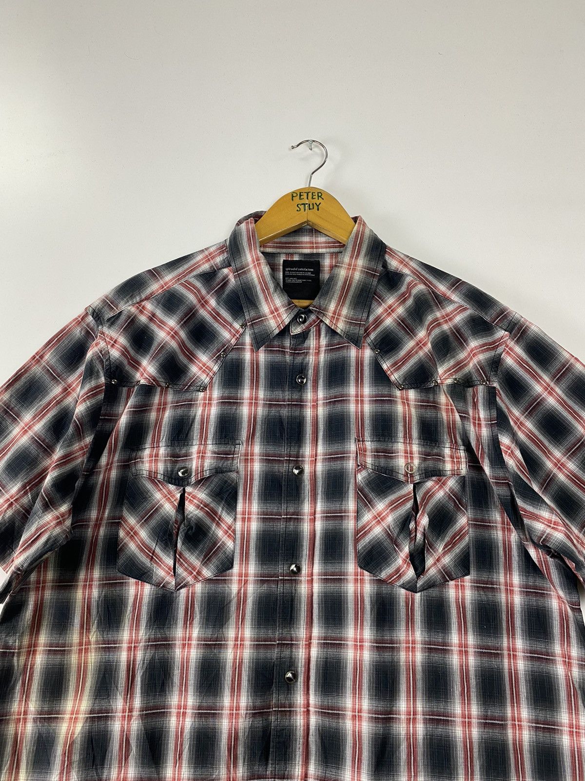 Vintage Splendid Satisfaction Flannel Button up Size US XL / EU 56 / 4 - 5 Thumbnail