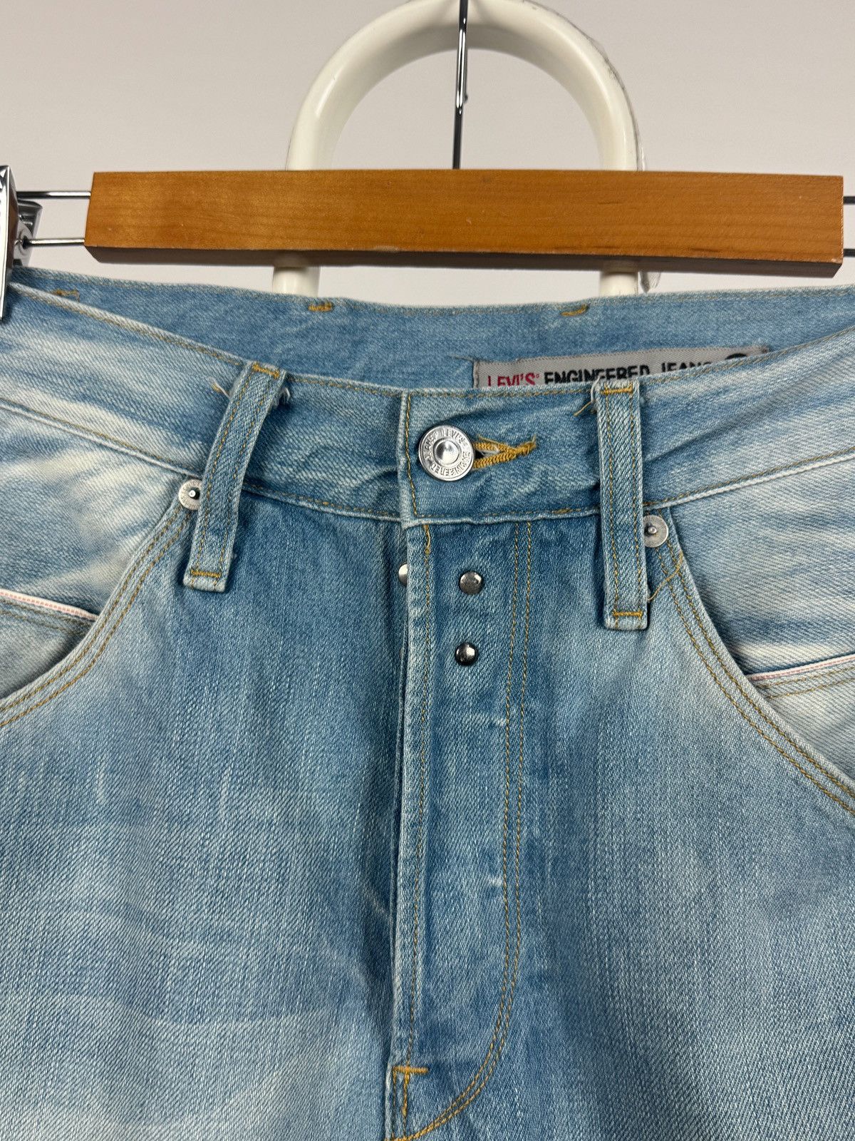 Levi's Vintage Levis Engineered Twisted Seams Buckle Back Tag Denim Size US 32 / EU 48 - 15 Thumbnail