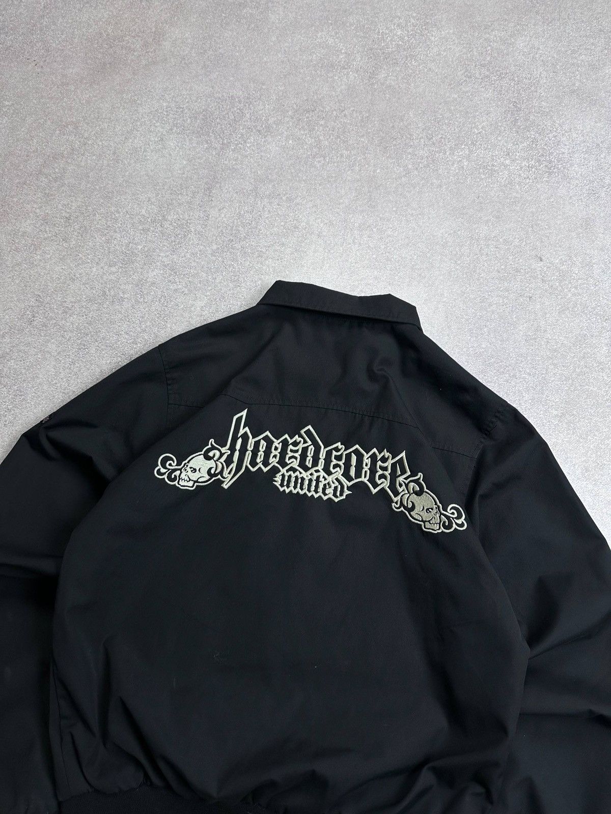 Vintage Vintage 90s Hardcore United Rave Bomber Jacket Rare S Size US S / EU 44-46 / 1 - 8 Thumbnail