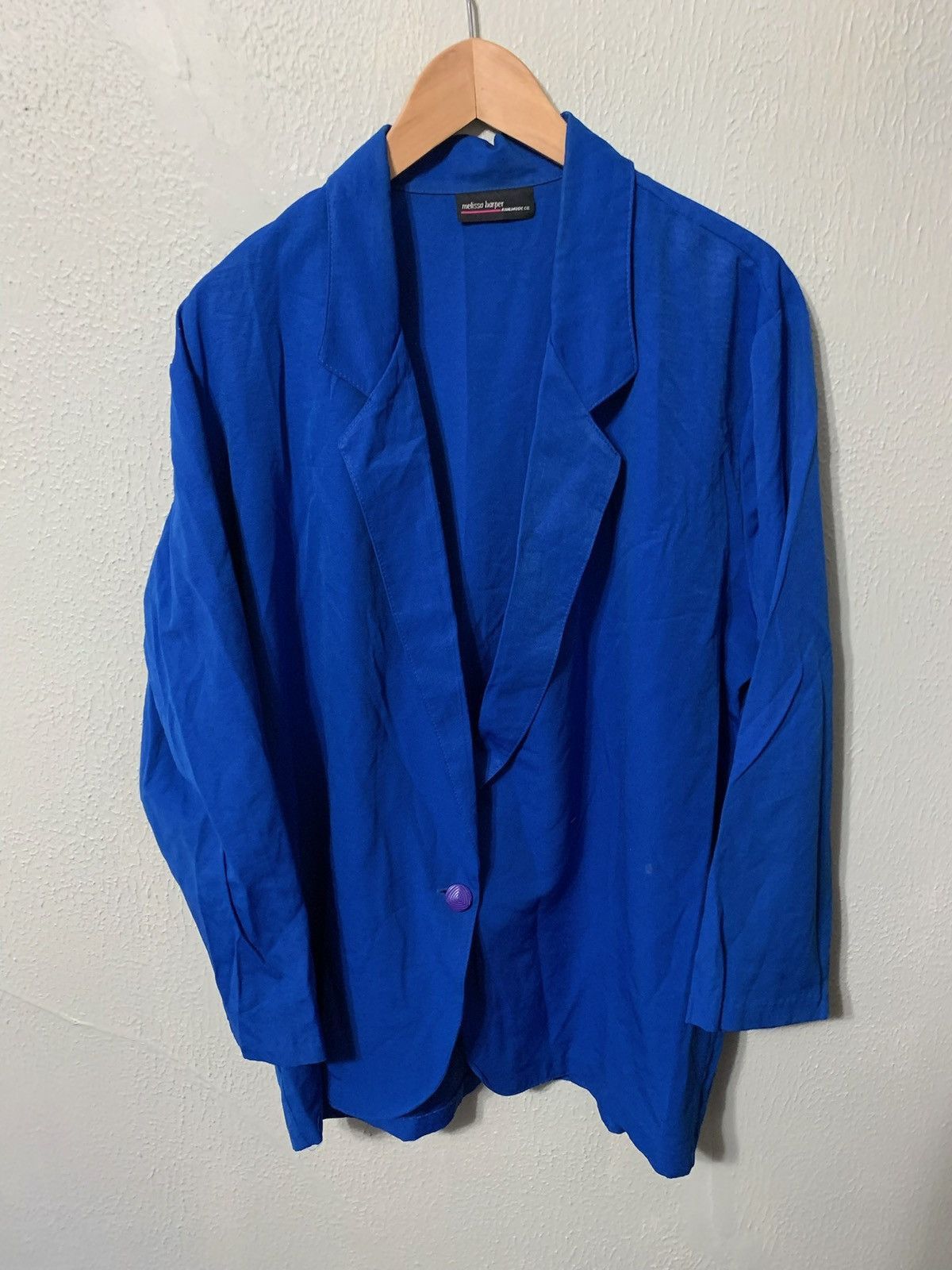 Vintage Vintage 1980s Blazer Jacket Size US XL / EU 56 / 4 - 1 Thumbnail