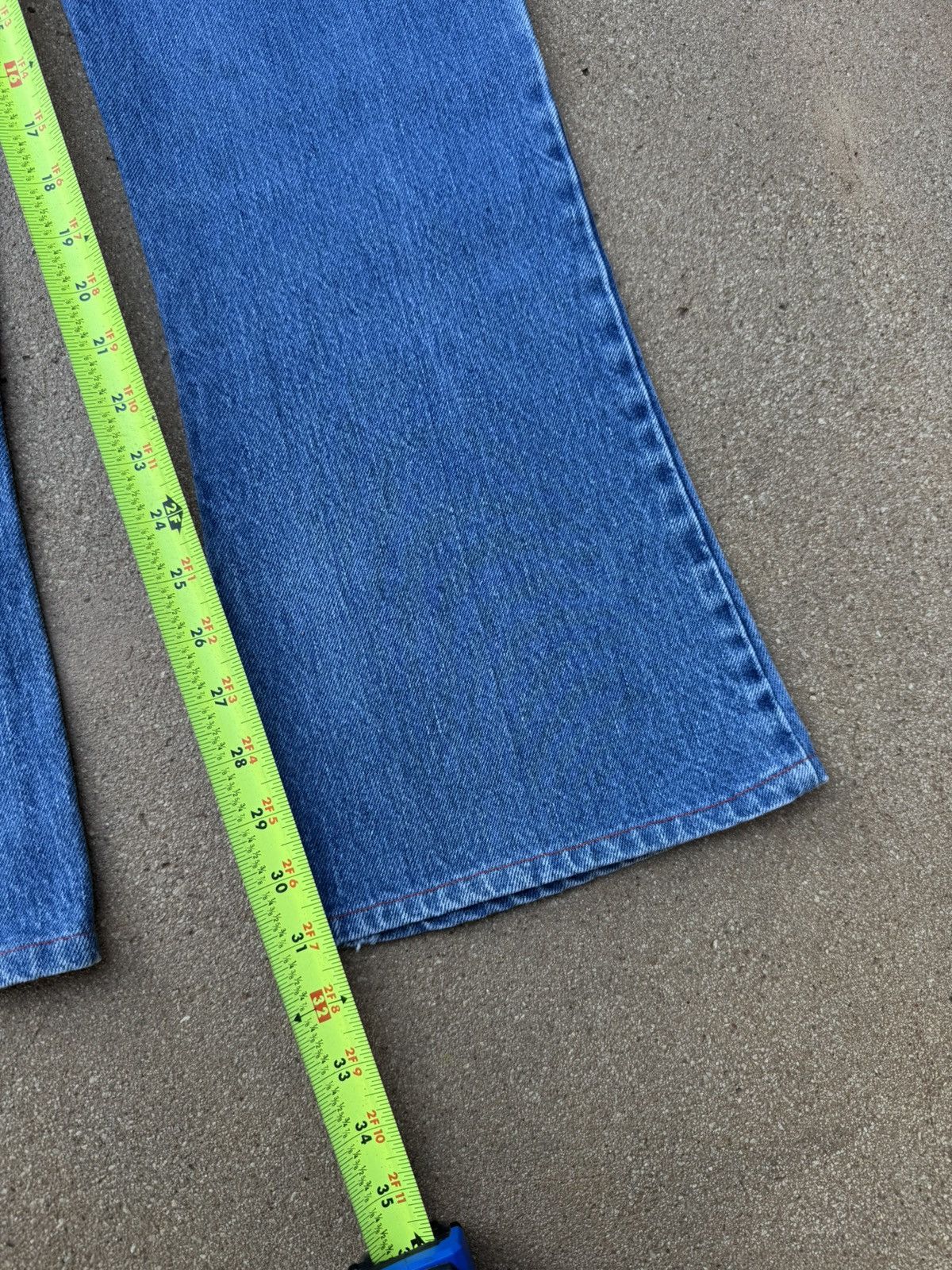 Levi's × Vintage Vtg 70’s Levi’s 646 Orange Tab Bellbottom Flare Jeans 32x31 Size US 32 / EU 48 - 10 Thumbnail