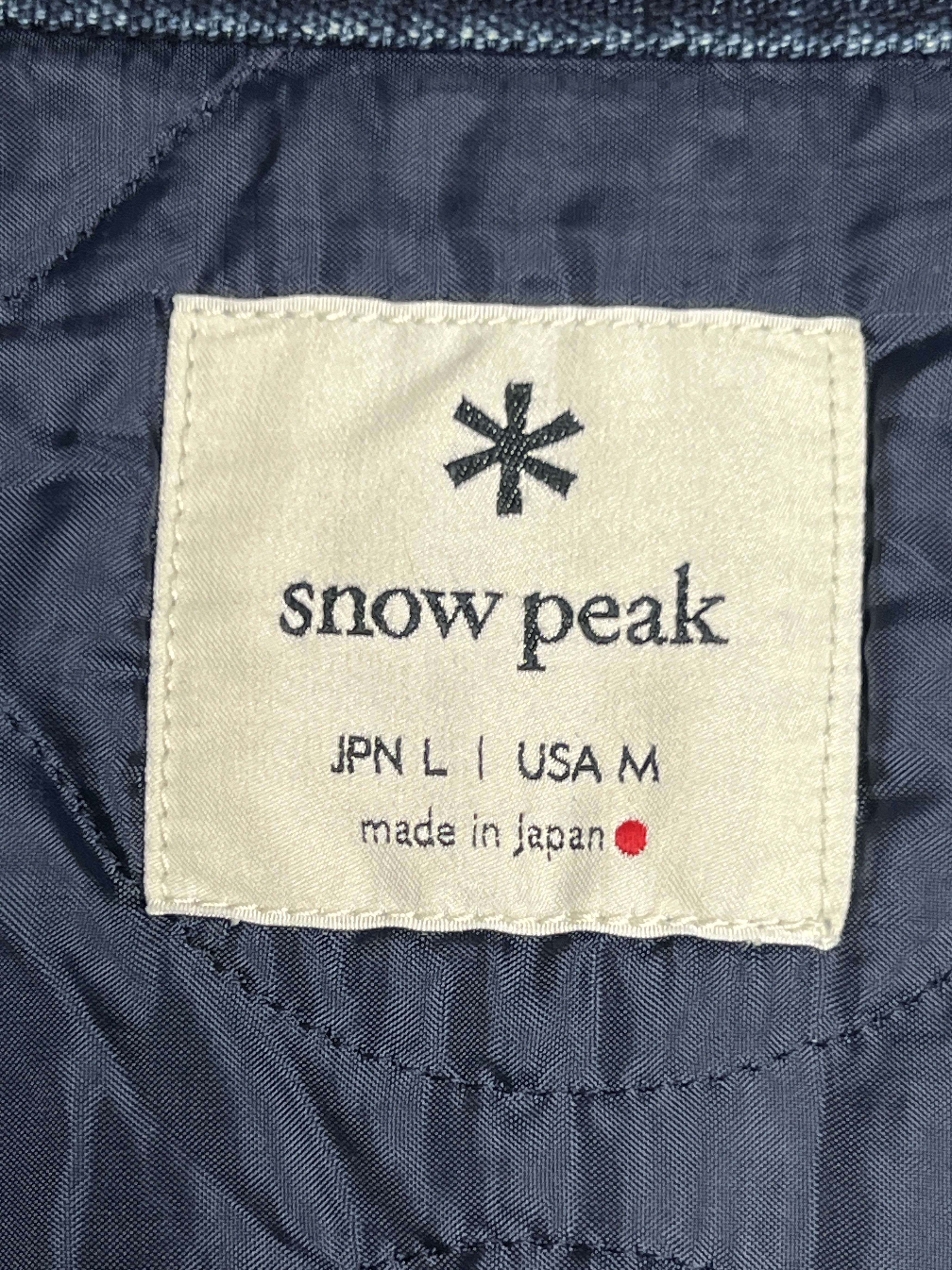 Snow Peak Denim Thinsulate Dotera Jacket Size US M / EU 48-50 / 2 - 7 Thumbnail