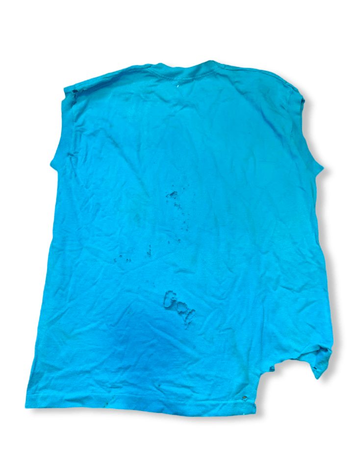 Fruit Of The Loom 80s Distressed Tank Top Shirt Size US L / EU 52-54 / 3 - 2 Thumbnail