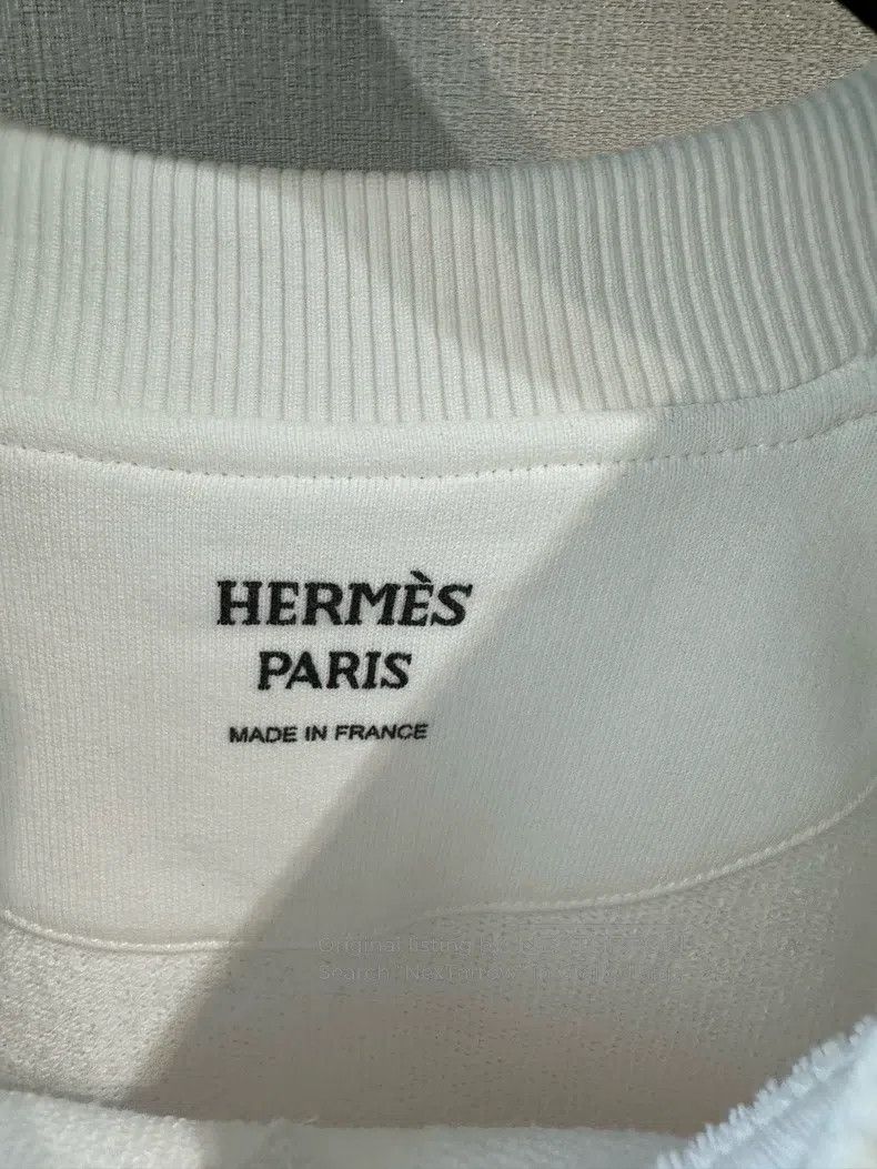 Hermes Hermes Embroidered hoodie Size XXS / US 00 / IT 34 - 3 Thumbnail