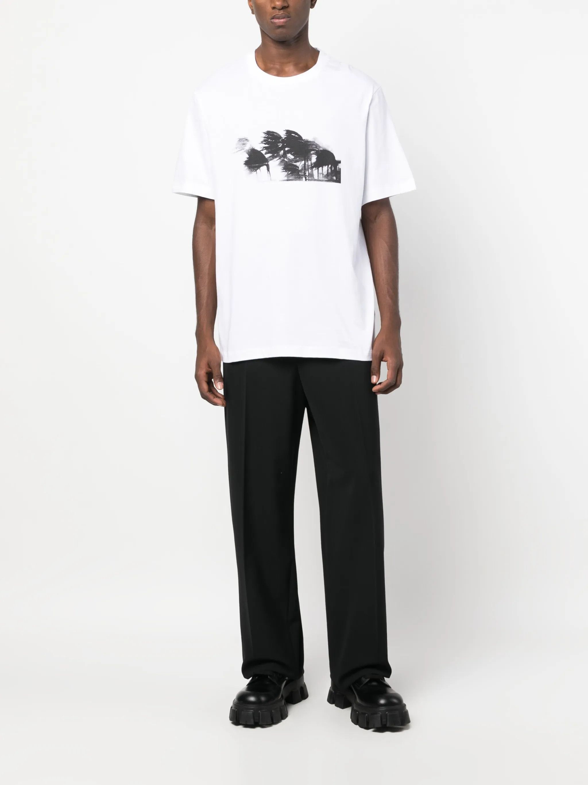 OAMC o1y0225 Crewneck T-Shirt in White Size US S / EU 44-46 / 1 - 5 Thumbnail