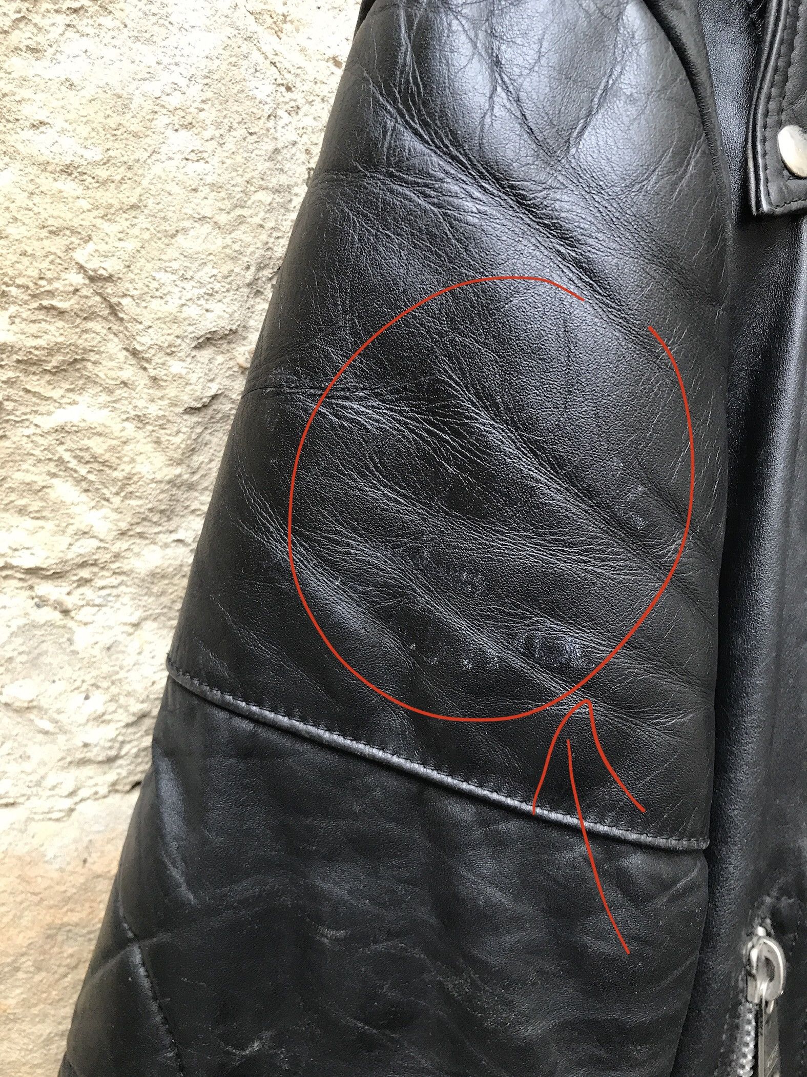 Vintage Rare Vintage 70s Sporty fit Twin Track Leather Biker Jacket Size US L / EU 52-54 / 3 - 8 Thumbnail