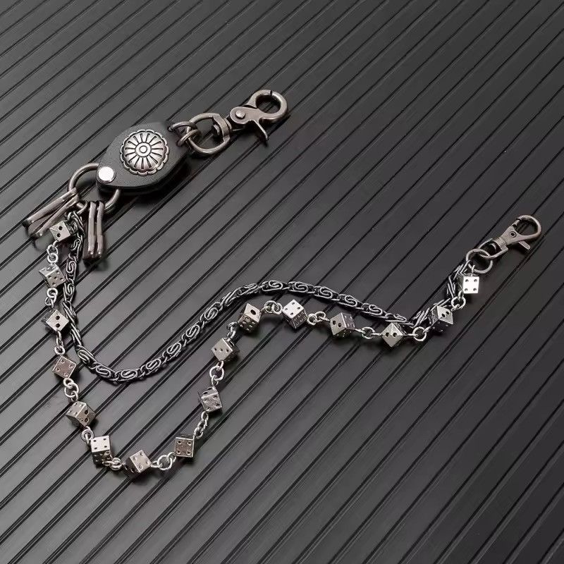 Japanese Brand Dice and Tribe Jean Motor Rock Wallet Chain Size ONE SIZE - 2 Thumbnail